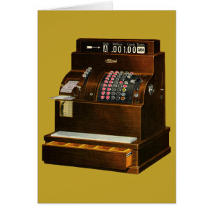 Antiek kassa,  detailhandel