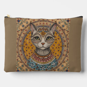 Antiek kat- en motiefpatroon etui