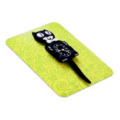Antiek Kat Kloktopniveau Flexi Magnet Magneet (Rechterzijde)