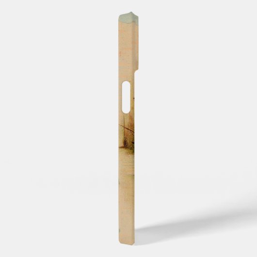 Antiek  kat schilderij schattige kitten vlinder Case-Mate iPhone case (Achterkant / Rechts)