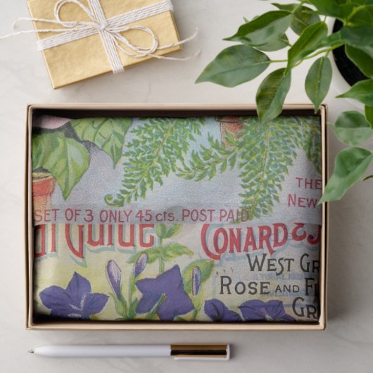 Antiek katalysatorpapier, 17x23 tissuepapier (Geschenk)