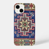 Antiek Kaukasische Oriental Rug Design iPhone Case Hoesje (Achterkant)
