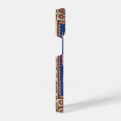 Antiek Kaukasische Oriental Rug Design iPhone Case Hoesje (Rechterkant)