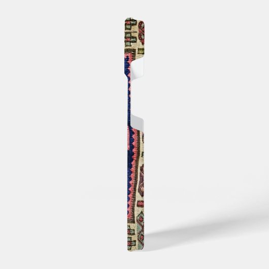 Antiek Kaukasische Oriental Rug Design iPhone Case iPhone Hoesje (Linkerkant)