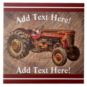 Antiek keramisch keramisch keramisch element tegeltje