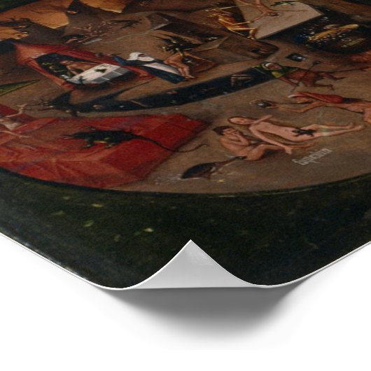 Antiek kerk Ceiling Mural Poster (Hoek)