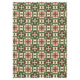 antiek kerst Gedekte Deel 20 Ephemera Tafelkleed