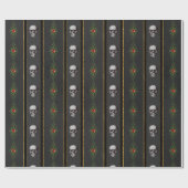 Antiek kerst voor de versiering van kunstwerken cadeaupapier (Vlak)