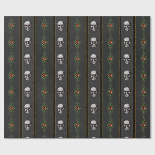 Antiek kerst voor de versiering van kunstwerken cadeaupapier (Vlak)