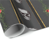 Antiek kerst voor de versiering van kunstwerken cadeaupapier (Rol Hoek)