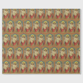 Antiek kerstcadeautjes met kerstcadeaus van superi cadeaupapier (Vlak)