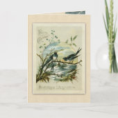 Antiek kerstcadeautjes met kerstcadeautjes voor ke feestdagen kaart (Voorkant)