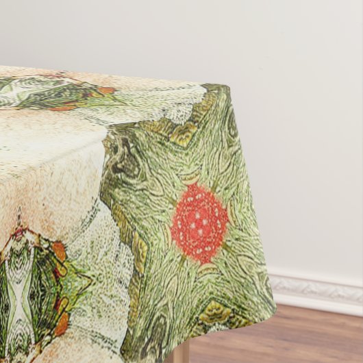 antiek kerstfeest Deel 10 Ephemera Tafelkleed (Voorbeeld)