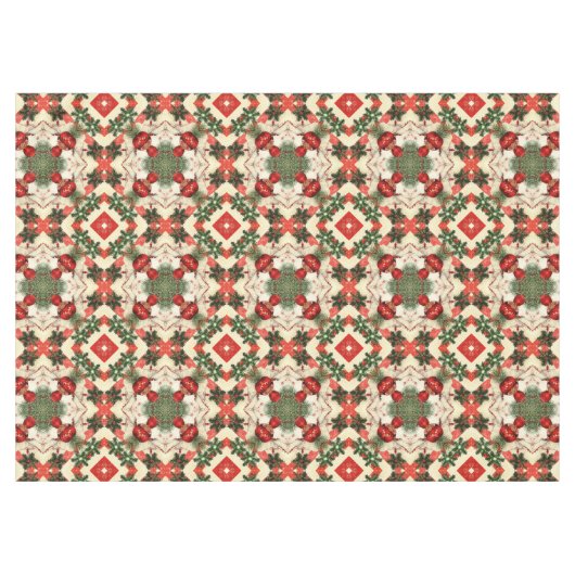 antiek kerstfeest Deel 11 Ephemera Tafelkleed (Voorkant (Horizontaal))