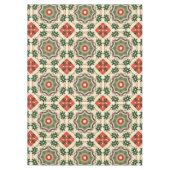  antiek kerstfeest Gedekte Deel 2 Ephemera Tafelkleed (Voorkant)