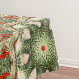 antiek Kerstfeest Gedekte Deel 3 Ephemera Tafelkleed