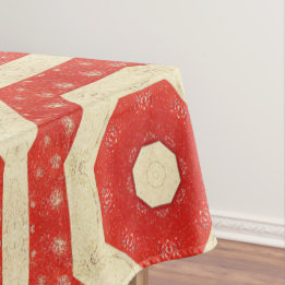 antiek kerstfeest Gedekte Deel 4 Ephemera Tafelkleed