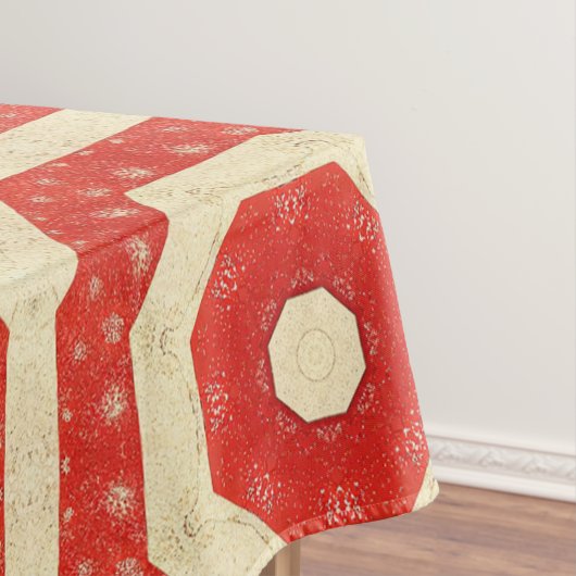  antiek kerstfeest Gedekte Deel 4 Ephemera Tafelkleed (Voorbeeld)