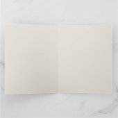 Antiek kerstfeest rode spiraea Palmata Kaart (Binnen)