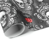 Antiek kerstfeestdagen cadeaupapier (Rol Hoek)