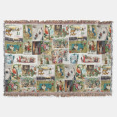 Antiek kerstfeestdagen deken (Voorkant)