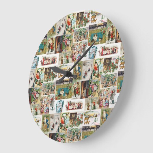 Antiek kerstfeestdagen grote klok (Hoek)