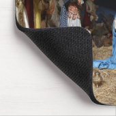 Antiek kerstfeestscène muismat (Hoek)