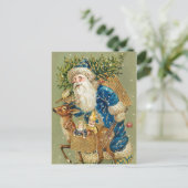 Antiek kerstkaart Briefkaart (Staand voorkant)