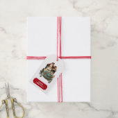  Antiek kerstkerstkerstbeker Cadeaulabel (Met Touw)