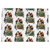  Antiek kerstkerstkerstbeker Groot Cadeauzakje (Achterkant)