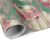  antiek kerstnamedrukpapier cadeaupapier (Rol Hoek)