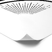 Antiek Keukenbord - Zo ga ik rollen Poster (Hoek)