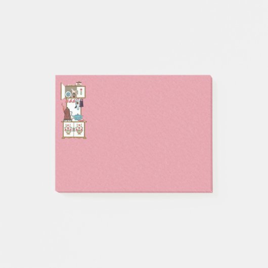  Antiek Keukenkoffiekast Post-it® Notes (Voorkant)