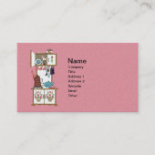  Antiek Keukenkoffiekast Visitekaartje (Voorkant)