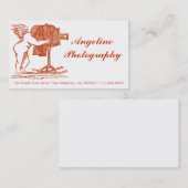 Antiek-Kijk Fotografe's Visitekaartje (Voorkant / Achterkant)