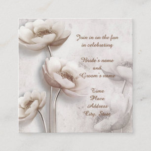 Antiek kijkplaats Lotus Flower Reception Enclosure Informatiekaartje