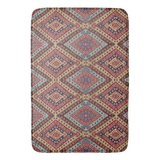 Antiek Kilim tapijtontwerp Badmat (Voorkant Verticaal)