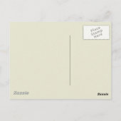 Antiek Kinderen Konijn Paaskunst Briefkaart (Achterkant)