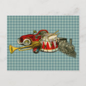 Antiek kinderspeelgoed briefkaart (Voorkant)