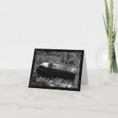 Antiek kist Gotische Victoriaans noot Kaart (Voorkant)