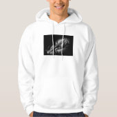 Antiek klarinet stilleven, B&W Hoodie (Voorkant)
