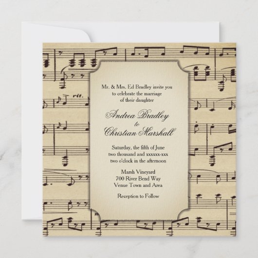 Antiek klassiek thema Weddenschap Kaart (Voorkant)