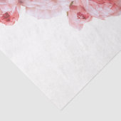 Antiek klassieke handbediende bloemen Tissuepapier (Detail)