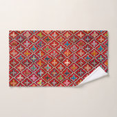 Antiek  kleurrijk Oriental Dhurrie Rug Bad Handdoek (Handdoek)