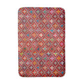 Antiek  kleurrijk Oriental Dhurrie Rug Badmat (Voorkant Verticaal)