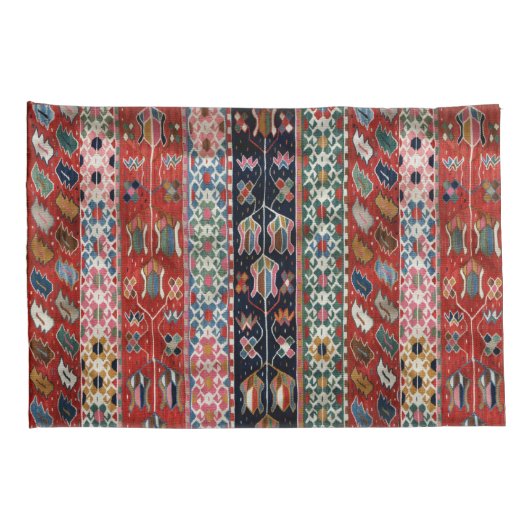 Antiek kleurrijk Perzisch Kilim Rug Kussensloop (Achterkant-Rechts)