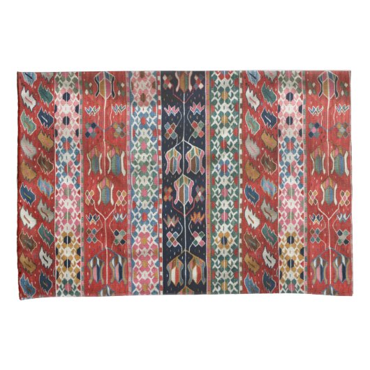 Antiek kleurrijk Perzisch Kilim Rug Kussensloop (Voorkant-Rechts)