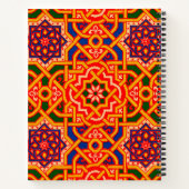 Antiek Kleurrijke Tapijtprint Notitieboek (Achterkant)