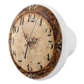 Antiek klok keramische knop (Rechts)