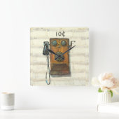 antiek klok voor betaaltelefoons (Huis)